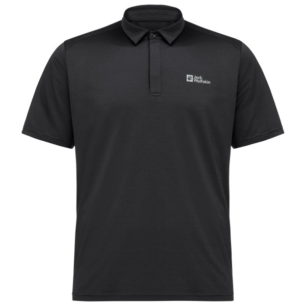 Jack Wolfskin - Delgami Polo - Polo-Shirt Gr 3XL schwarz von Jack Wolfskin