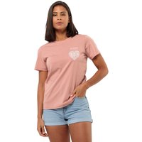 Jack Wolfskin Discover Heart T-Shirt Women T-Shirt aus Bio-Baumwolle Damen M pink Rose Dawn von Jack Wolfskin