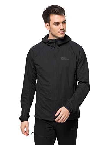 Jack Wolfskin Herren Eagle Peak II Jacket, black, XL EU von Jack Wolfskin