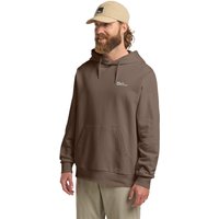 Jack Wolfskin Essential Hoodie Men Hoodie aus Bio-Baumwolle Herren M brown cold coffee von Jack Wolfskin