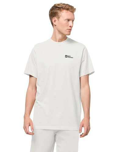 Jack Wolfskin Herren Essential T M T-Shirt Shortsleeve , Weiß , L von Jack Wolfskin