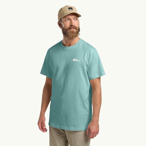 Jack Wolfskin Herren Essential M T-Shirt, Soft Jade, M EU von Jack Wolfskin