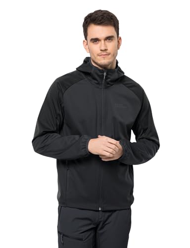 Jack Wolfskin Herren Feldberg Hoody M Jacket, phantom, L EU von Jack Wolfskin