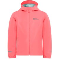 Jack Wolfskin Flaze Jacket Kids Regenjacke Kinder 92 red sunset coral von Jack Wolfskin