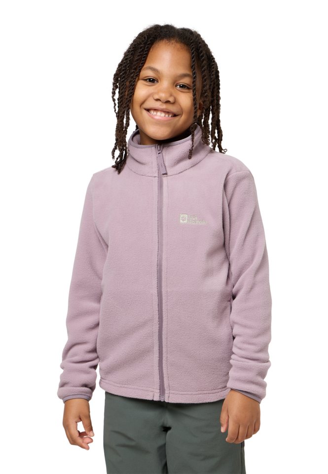 Jack Wolfskin Fleecejacke TAUNUS JACKET K einfach zu tragen und einfach zu pflegen von Jack Wolfskin