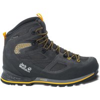 Jack Wolfskin Force Crest Texapore Mid Men Wasserdichte Trekkingschuhe Herren 47 schwarz black / burly yellow XT von Jack Wolfskin