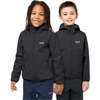 Jack Wolfskin Fourwinds Jacket Kids Softshelljacke Kinder 104 black black von Jack Wolfskin