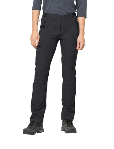 Jack Wolfskin Damen Geigelstein Pants Wanderhose, Schwarz, 46 EU Correct: Jack Wolfskin Damen Geigelstein Pants Wanderhose, Schwarz, 44S von Jack Wolfskin