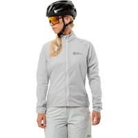 Jack Wolfskin Gravex Wind Jacket Women Fahrrad-Softshelljacke Damen XL grey Cool Grey von Jack Wolfskin