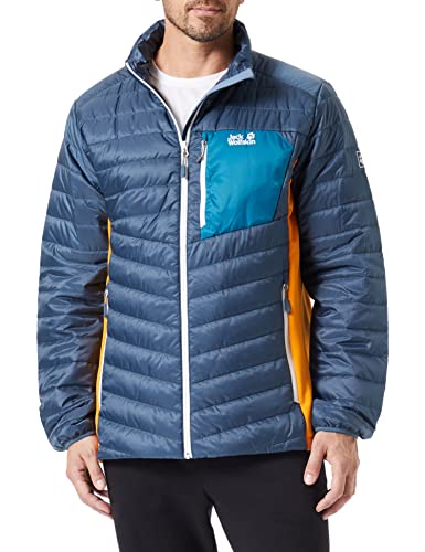 Jack Wolfskin Herren ROUTEBURN Jacket M Shell-Jacke, Orionblau, Large von Jack Wolfskin