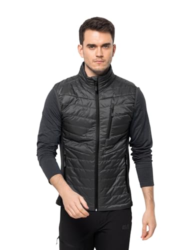 Jack Wolfskin Herren ROUTEBURN PRO INS Vest M, Black, M von Jack Wolfskin