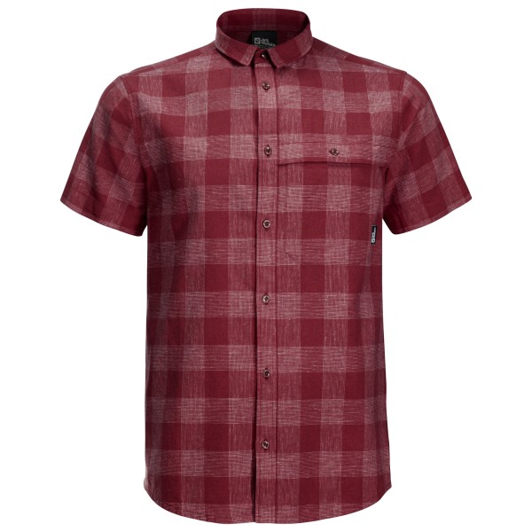 Jack Wolfskin - Highlands Shirt - Hemd Gr L rot von Jack Wolfskin