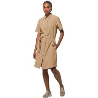 Jack Wolfskin Holiday Midi Dress Sommerkleid Damen L beige sand storm von Jack Wolfskin