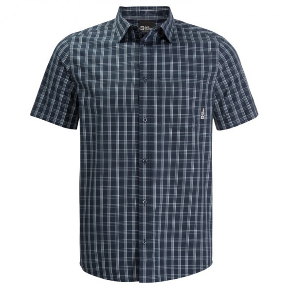 Jack Wolfskin - Hot Springs Shirt - Hemd Gr M blau von Jack Wolfskin