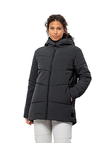 Jack Wolfskin Damen KAROLINGER Long JKT W Jacket, Phantom, M von Jack Wolfskin