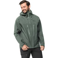 Jack Wolfskin Kammweg 3L Jacket Men Regenjacke Herren M hedge green hedge green von Jack Wolfskin