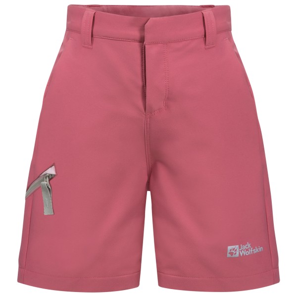 Jack Wolfskin - Kid's Turbulence Shorts - Shorts Gr 140 rot von Jack Wolfskin