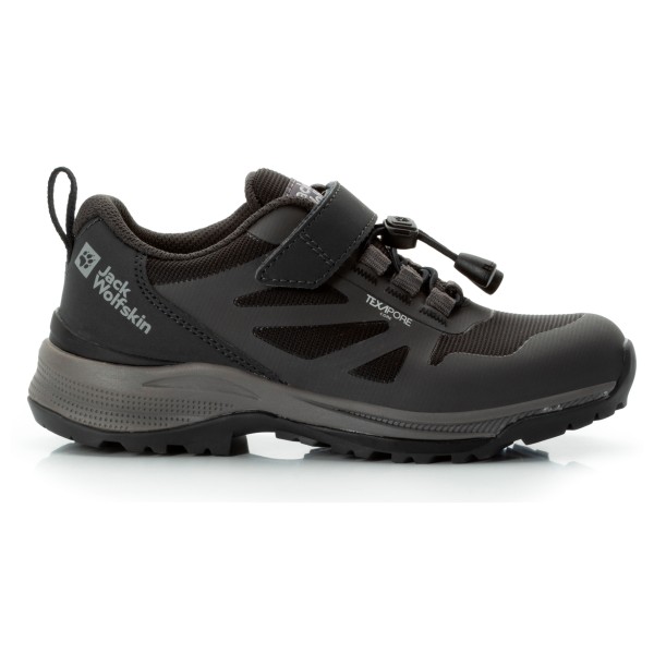 Jack Wolfskin - Kid's Vili Hiker Texapore Low - Multisportschuhe Gr 34 schwarz von Jack Wolfskin