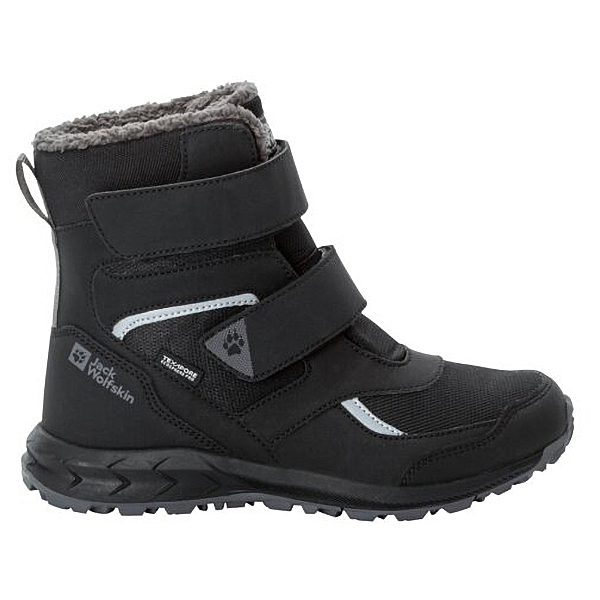 Jack Wolfskin - Kid's Woodland WT Texapore High VC - Winterschuhe Gr 30 schwarz von Jack Wolfskin