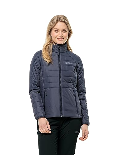 Jack Wolfskin Damen LAPAWA INS JKT W Jacket, Graphite, 38 von Jack Wolfskin