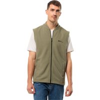 Jack Wolfskin Light Curl Vest Men Fleeceweste Herren L green Bay Leaf von Jack Wolfskin