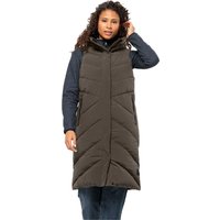Jack Wolfskin Marienplatz Vest Women RDS Daunenweste Damen S brown cold coffee von Jack Wolfskin