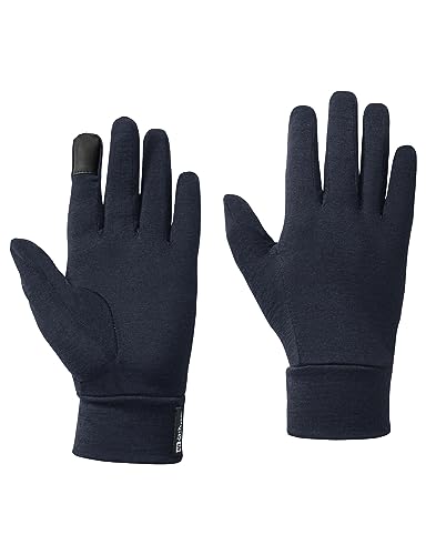 Jack Wolfskin Unisex Merino Glove Handschuh, Night Blue, XL von Jack Wolfskin