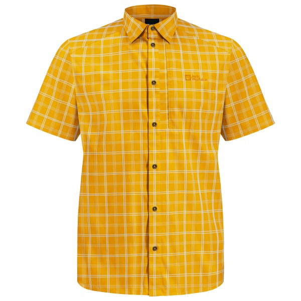 Jack Wolfskin - Norbo S/S Shirt - Hemd Gr L gelb von Jack Wolfskin