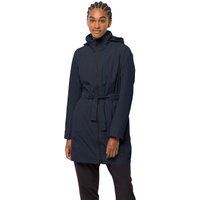 Jack Wolfskin Norden Port Coat Women Regenmantel Damen L blue night blue von Jack Wolfskin