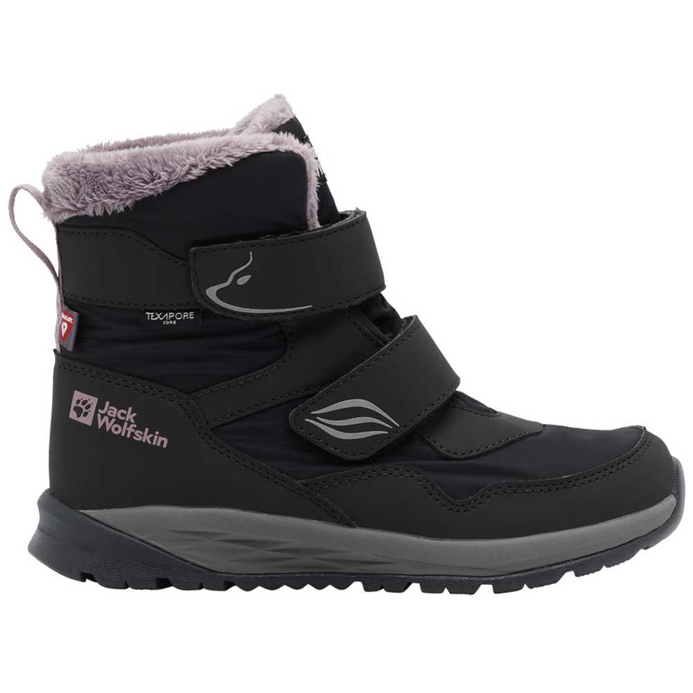 Jack Wolfskin Polar Bear-g Texapore Mid Vc Snow Boots Schwarz EU 29 von Jack Wolfskin
