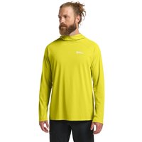 Jack Wolfskin Prelight Swift Hoody Men Langarm Funktionsshirt mit Kapuze und Sonnenschutz Damen S yellow chartreuse von Jack Wolfskin
