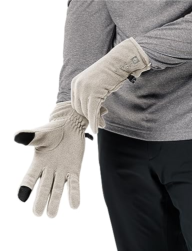 Jack Wolfskin Unisex REAL Stuff Glove Handschuh, Dove, L von Jack Wolfskin