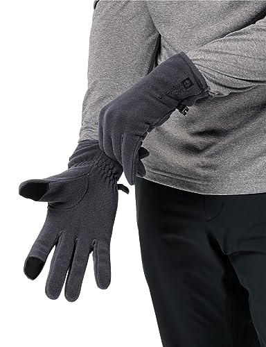 Jack Wolfskin Unisex REAL Stuff Glove Handschuh, Ebony, XL von Jack Wolfskin