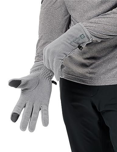 Jack Wolfskin Unisex REAL Stuff Glove Handschuh, Slate Grey, M von Jack Wolfskin