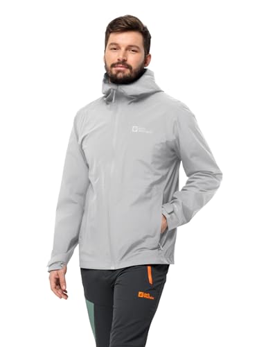 Jack Wolfskin Herren Robury 2l Jkt M, Cool Grey, XXL EU von Jack Wolfskin