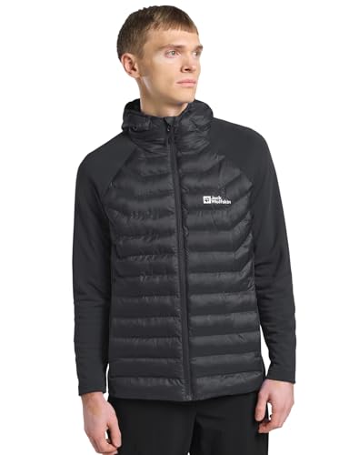 Jack Wolfskin Herren Routeburn Pro Hybrid M Softshelljacke, Schwarz, M EU von Jack Wolfskin