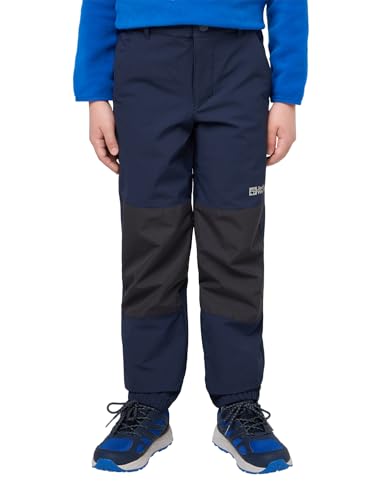 Jack Wolfskin Unisex Kinder Rascal Winter Pants K Wanderhose, Night Blue, 116 EU von Jack Wolfskin
