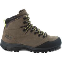 Jack Wolfskin Rebellion Texapore Mid Men Wasserdichte Trekkingschuhe Herren 47 grün khaki / phantom von Jack Wolfskin