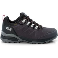 Jack Wolfskin Refugio Texapore Low Women Wasserdichte Wanderschuhe Damen 40 miscellaneous,grey,purple Dark Steel / Purple von Jack Wolfskin