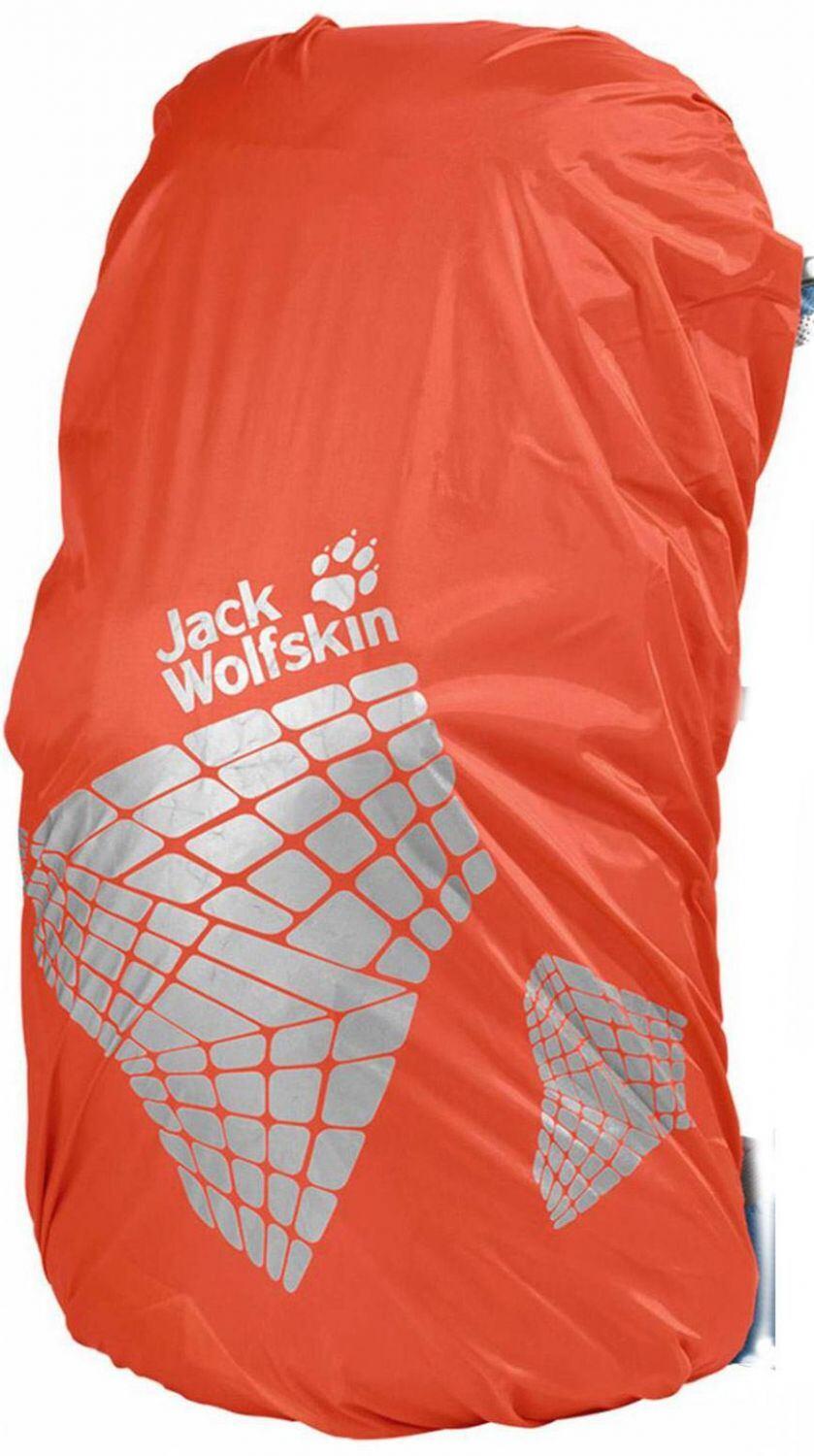 Jack Wolfskin Safety Raincover (L (bis 40 Liter), 3101 splashy orange) von Jack Wolfskin