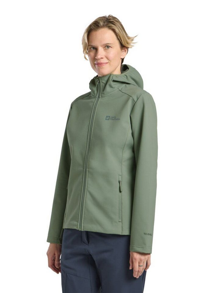 Jack Wolfskin Softshelljacke Softshelljacke BORNBERG HOODY W von Jack Wolfskin