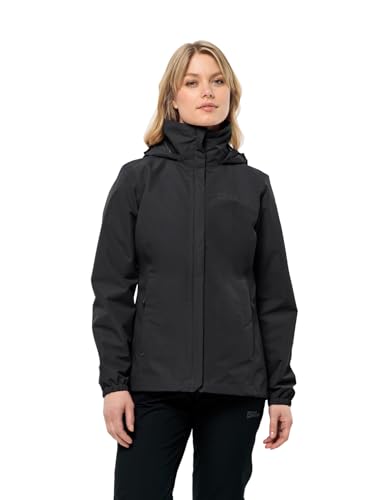 Jack Wolfskin Damen Stormy Point 2l Jkt W, Schwarz, L EU von Jack Wolfskin