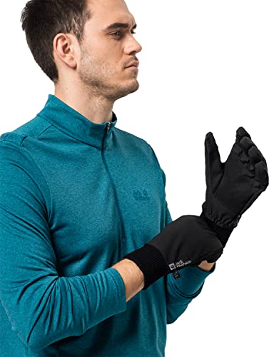 Jack Wolfskin Supersonic XT Glove, Black, L von Jack Wolfskin