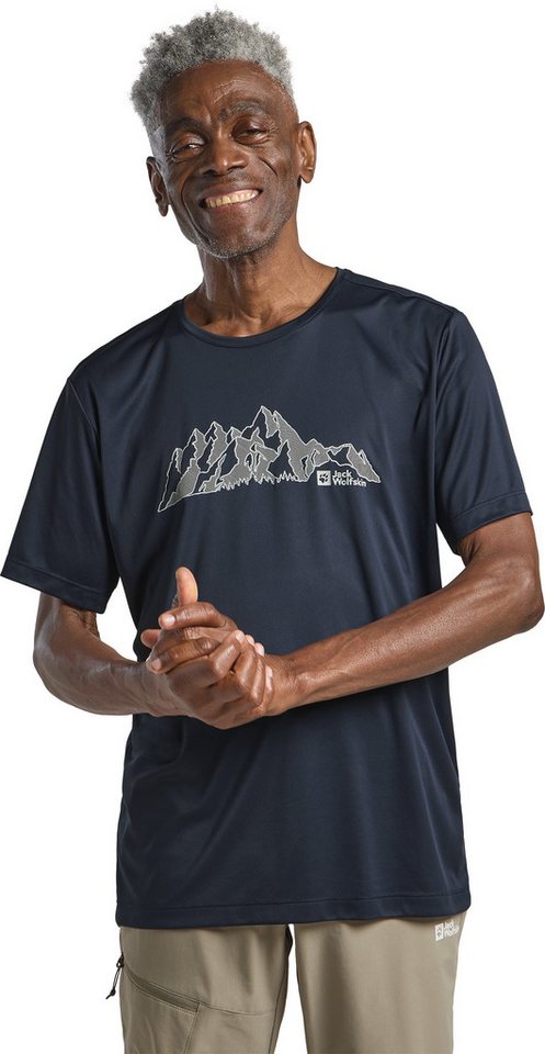 Jack Wolfskin T-Shirt PEAK GRAPHIC T M von Jack Wolfskin