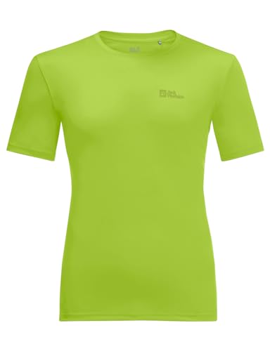 Jack Wolfskin Herren Tech M T Shirt Shortsleeve, Fresh Green, M EU von Jack Wolfskin