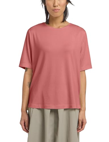 Jack Wolfskin Damen Travel W T-Shirt, Mineral Red Heather, L EU von Jack Wolfskin