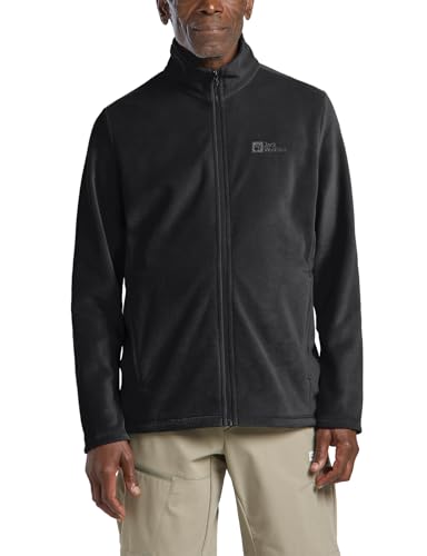 Jack Wolfskin Herren Taunus Fz M Fleece-Jacke, Schwarz, S EU von Jack Wolfskin