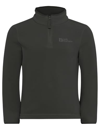 Jack Wolfskin Unisex Kinder Taunus Halfzip K Pullover, Granite Black, 176 EU von Jack Wolfskin