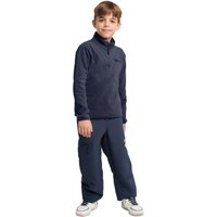 Jack Wolfskin Taunus Halfzip Kids Fleecepullover Kinder 152 blau night blue von Jack Wolfskin