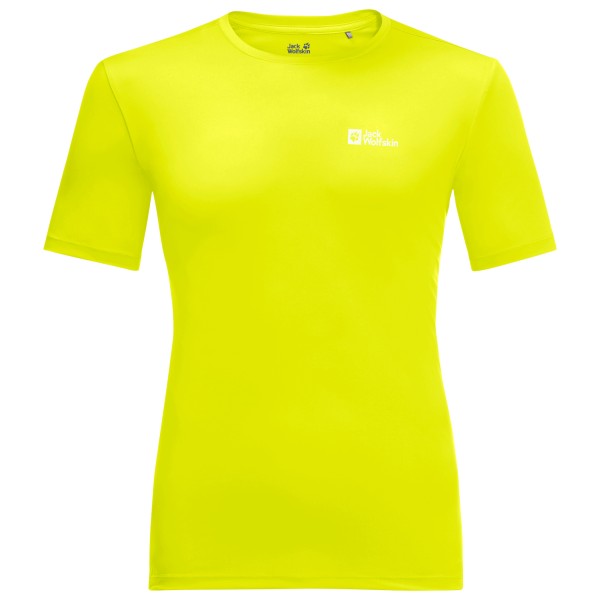 Jack Wolfskin - Tech Tee - Funktionsshirt Gr XL gelb von Jack Wolfskin